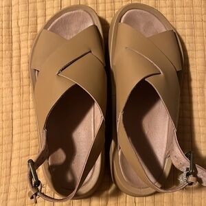 Madewell platform sandals